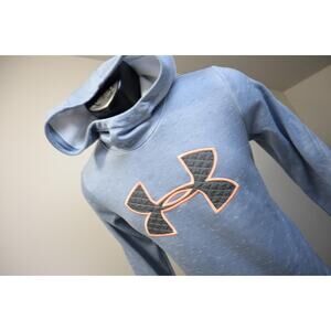 Under Armour Hoodie ColdGear Marled Pullover Athletic Jacket Womens Sz Small